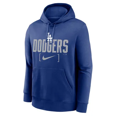 Obrázok produktu pre Pánske tričko Nike Sweatshirt Men's MLB Club Slack Fleece Hood Los Angeles Dodgers rush blue - L