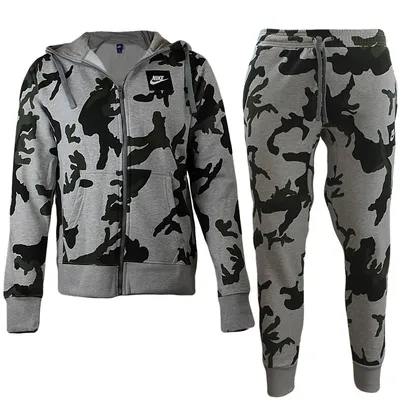 Produktbild von Nike Trainingsanzügen Aop Camo Club, AH7019AH7020, Größe: 173