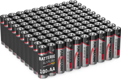 Produktbild von ANSMANN alkalická baterie Mignon AA 1,5 V, 100 kusů