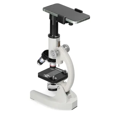 Obrázek produktu pro 64X-2400X Monokulární optický mikroskop pro školáky, biologická učební pomůcka