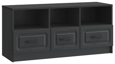 Obrázek produktu pro Televizní skříň Černá 102 x 34,5 x 47 cm Kompozitní dřevo