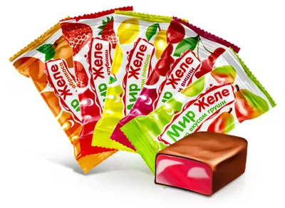 Produktbild von Fruchtgelee - Mir zhele, Newskij Konditer, Süßigkeiten, 300 g