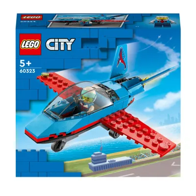 Zdjęcie produktu dla LEGO 60323 Samolot kaskaderski City z minifigurką pilota