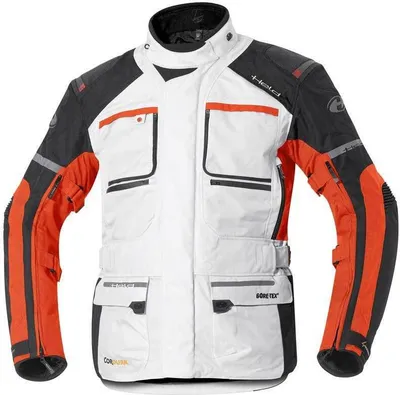 Produktbild von Held Carese II Damen & Herren Textiljacke, grau/orange, S