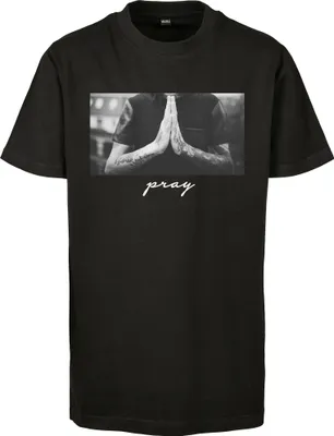 Produktbild von Mister Tee J Miter Pray T-shirt Schwarz 158-164 Mann Schwarz 158-164