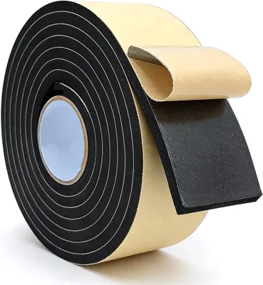 Obrázok produktu pre Foam Sealing Tape 3 m, 100 mm x 3 mm, pre dvere a okná, samolepiaca tesniaca páska