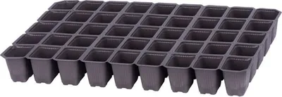 Produktbild von Saatschale Strend Pro, für Setzlinge, 53x36x7 cm, 45 Setzlinge, quadratisch, abbrechbar 10 Stück