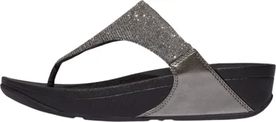 Produktbild von Fitflop Lulu Shimmerlux in Zinnfarben für Damen – 7 UK - 41 EU - 9 US / Pewter