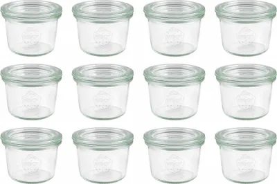 Produktbild von Mini-Sturzglas 12er-Karton 80 ml ohne Ringe und Klammern
