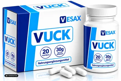 Produktbild von Vuck | mit Maca | Zink | Citrullin | l Arginin | Traubenkernextrakt, KI-generiertes Bild