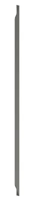 Obrázek produktu pro Rujzdesign šatní nábytková úchytka 690.16 - povrch: nerez grafitový, délka: 1100 mm, rozteč: 2 x 352 mm