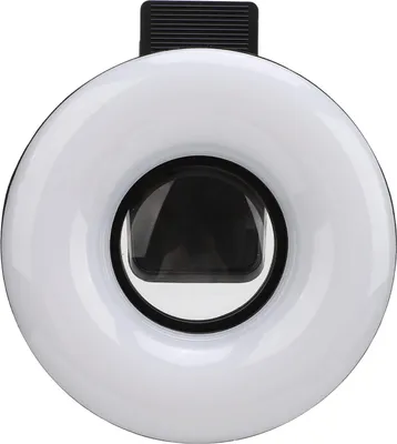 Zdjęcie produktu dla Ogólny obiektyw makro LED, klips ładujący USB do lekkiego obiektywu makro do fotografii biżuterii (czarny)