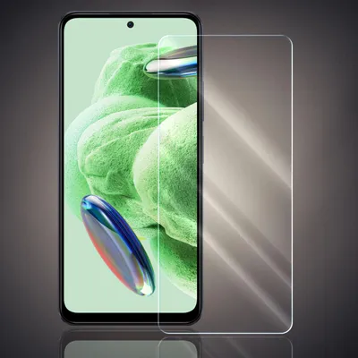 Produktbild von Panzer Folie für Xiaomi Redmi Note 12 4G Echt Glas Displayschutzfolie Transparent Glasfolie 9H Härtegrad Schutzglasfolie