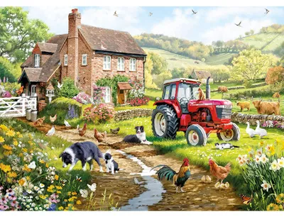 Zdjęcie produktu dla GIBSONS Macneil Farm Puzzle 1000 elementów