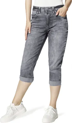 Produktbild von Stooker Women LIMA Damen 7/8-Jeans Boyfriend Fit 42 heavy light grey