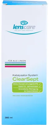 Zdjęcie produktu dla Lenscare Clearsept 380 ml+pojemnik 1 P