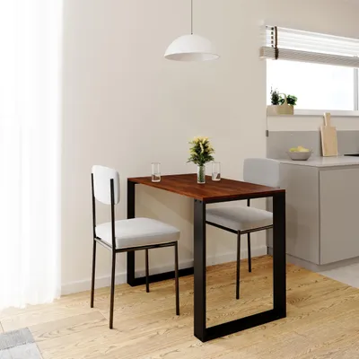Produktbild von Moderner, rechteformiger Esstisch für Küche und Esszimmer