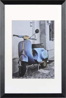 Zdjęcie produktu dla Henzo 81.492.08, Ramka na pojedyncze zdjęcie, Drewno, Czarny, Stół, Ściana, 15 x 20 cm, Prostokątny