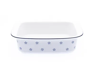 Obrázok produktu pre Štvorcová zapekacia misa, 22 cm, modrá Valbella, český porcelán, G. Benedikt