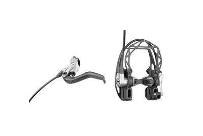 Produktbild von MAGURA HS33 silber, 2-Finger Hebel - leistungsstarke, wartungsarme Felgenbrem...