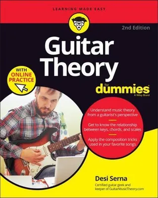 Produktbild von Guitar Theory For Dummies with Online Practice