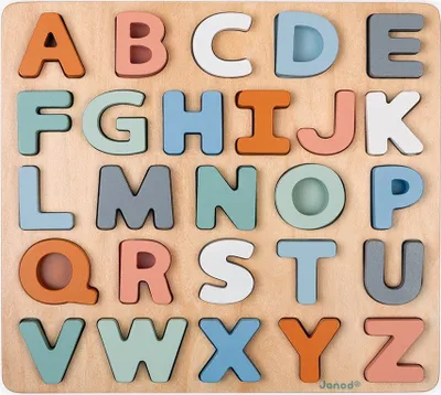 Obrázek produktu pro JANOD Abecední puzzle s tabulkou