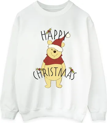 Produktbild von Disney - "Happy Holly" Sweatshirt für Herren BI50864 (L) (Weiß)
