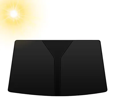 Produktbild von Faltbare Sonnenblende für Auto - UV-Schutz und Innenraumschutz