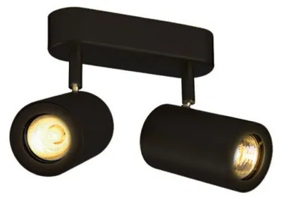 Productafbeelding van SLV ENOLA_B Wand- en plafondlamp, spot, QPAR51, zwart, max. 100W