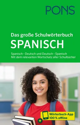 Produktbild von PONS Das große Schulwörterbuch Spanisch