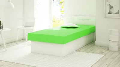 Obrázok produktu pre Detská váľanda 80x190 SENOMA 2 - biela / zelená