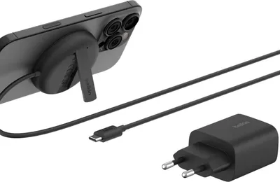 Immagine prodotto di Belkin BOOST Charge Pro Qi2  15W mag.Ladeg.Netzteil sw.WIA011kqBK