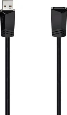 Image de HAMA Câble d'extension USB 2.0 480 Mbit/s 5,0 m Noir
