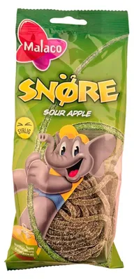 Produktbild von Malaco Snöre Sour Apple 94g