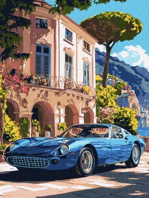 Produktbild von Malen nach Zahlen – Italienische Klassiker 30 x 40 cm – Ideyka