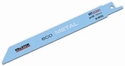 Image de Lames de scie sabre bi-metal pour metaux 2 lames 150 mm 24 tpi (1 mm)