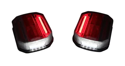 Obrázek produktu pro Sada bezdrátových magnetických LED světel s dynamickými blinkry, Wi-Fi, 4 funkce, 12-24V