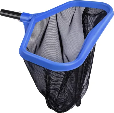 Zdjęcie produktu dla Siatka do basenu Skimmer Głęboka siatka Czyszczenie basenu Siatka do liści Gwint 32 mm Niebieska