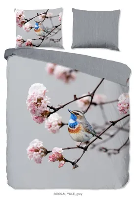 Productafbeelding van Pure Dekbedovertrek Micropercal Yule - grey 240x200/220cm