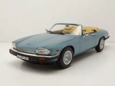 Produktbild von NOREV 1:18 Jaguar XJ-S 5.3 H.E. Convertible 1988 - Light Blue metallic 182635