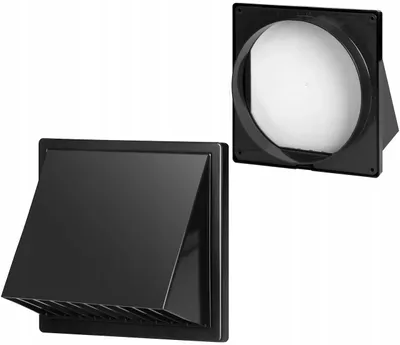 Imagen del producto de Rejilla de ventilación Virone VGS/H/150/G con cubierta, diámetro 150 mm