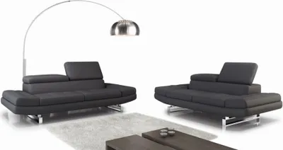 Produktbild von Ledersofa Couch Wohnlandschaft 3+2+1 Sitzer Garnitur Design Modern Sofa