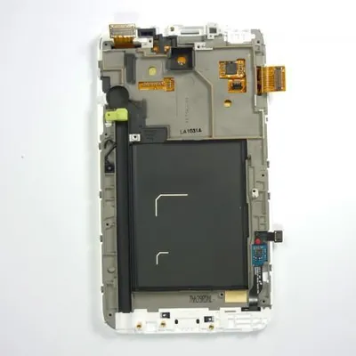 Zdjęcie produktu dla Oryginalny zestaw ekran LCD szkło + ramka Samsung Galaxy Note N7000 - Biały