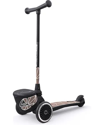 Image de Scoot and Ride Highwaykick 2 Lifestyle Scooter pour enfants Trottinette Braun Lines