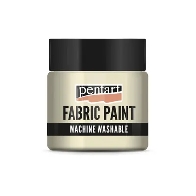 Image de PENTART Peinture pour tissu, 50 ml, Beige