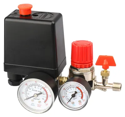 Obrázek produktu pro Regulátor tlaku pro vzduchový kompresor, tlakový spínač 72,5-175 psi, závit G1/4 palce