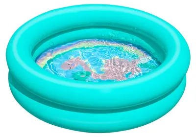 Produktbild von Bestway 51061 - Planschbecken Kiddie Lounge Ø 61 x 15 cm - Türkis