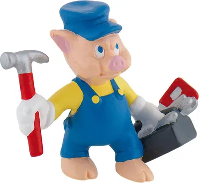 Immagine prodotto di Bullyland - Figurka Trzech Świnek 7cm Kolekcjonerska z Detalami