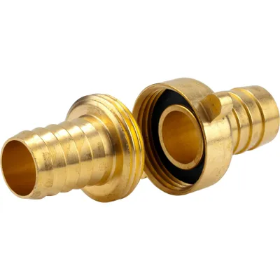 Produktbild von GARDENA Messing-Schlauchverschraubung 3-teilig 33,3mm (G 1)