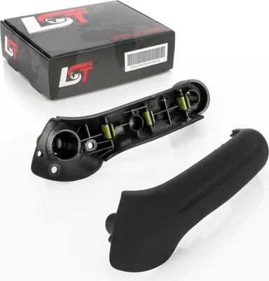 Produktbild von Türgriff Haltegriff hinten links innen schwarz für BORA 1J GOLF IV 4